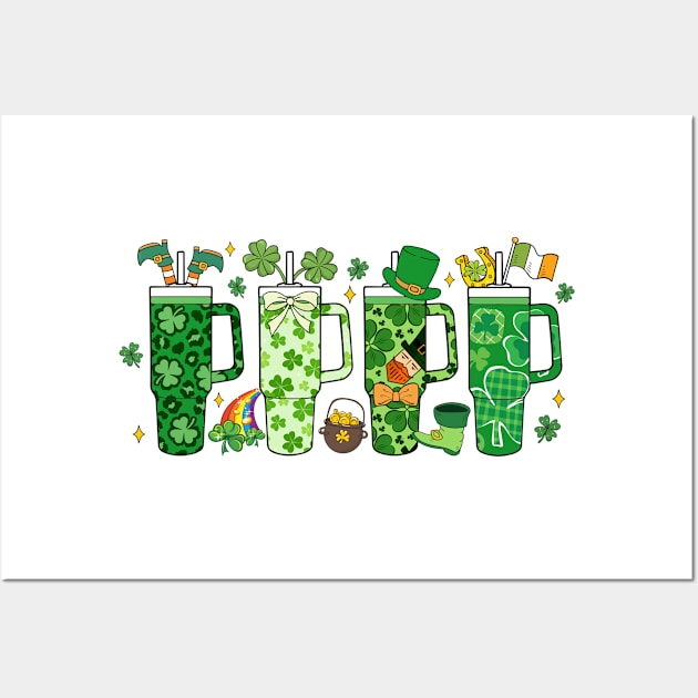 St. Patrick's Day Shirt Wall Art by SVGBistro